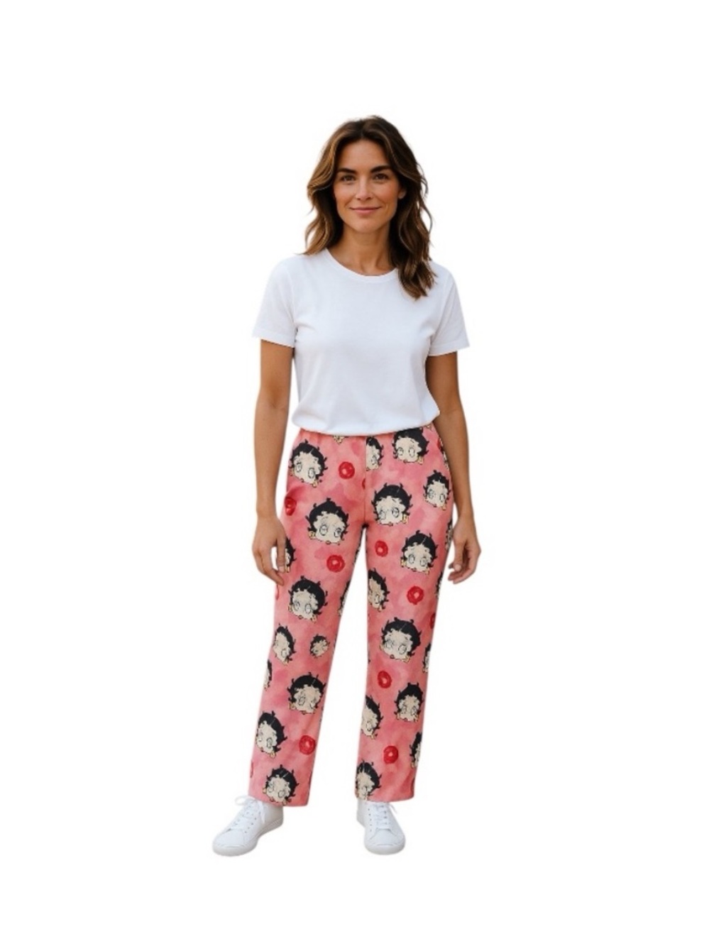 Betty-Boop With Pockets Sleep Pants